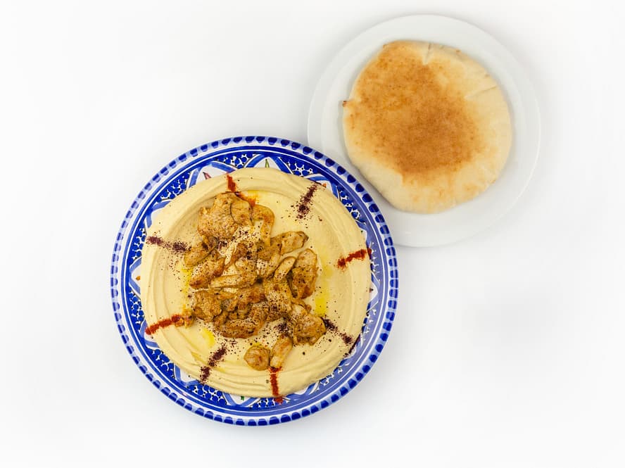 Hummus con Pollo